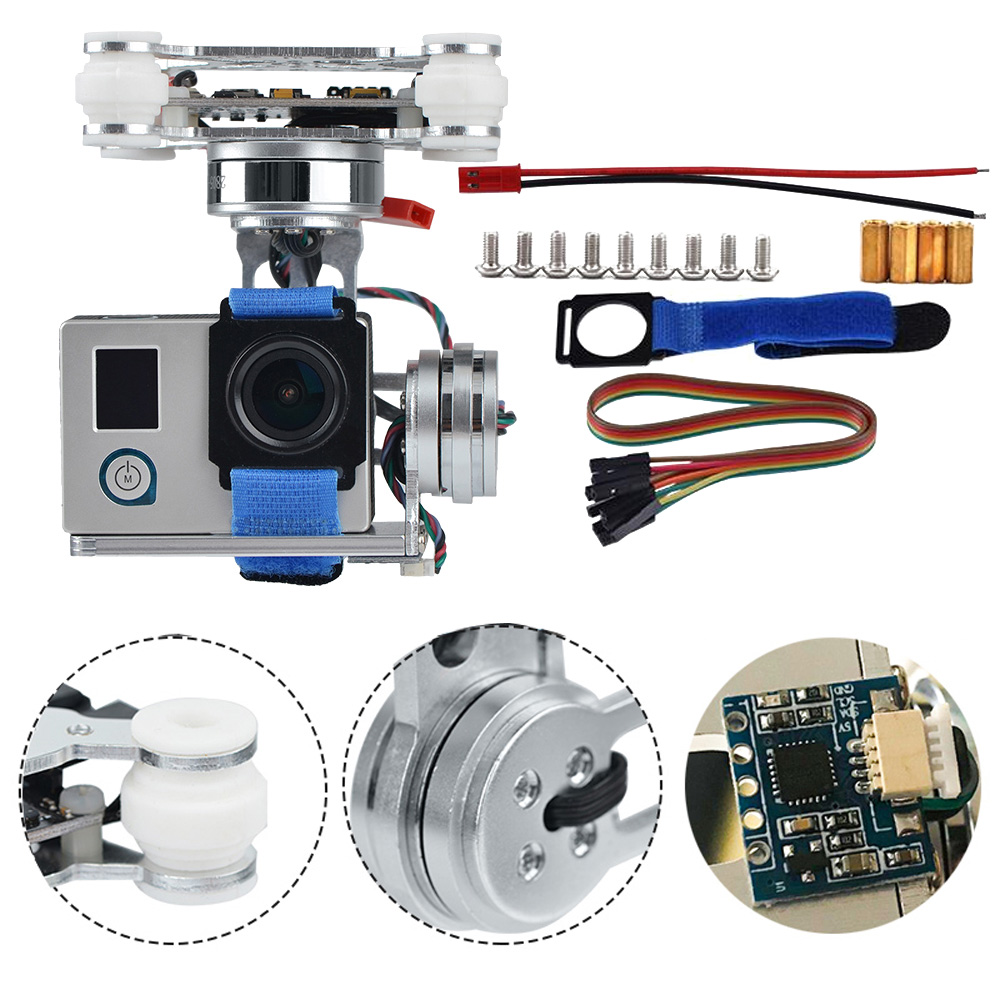 RCTOSKY 3-осевое бесщеточное к – обзор и цена Drone Gimbal Mount