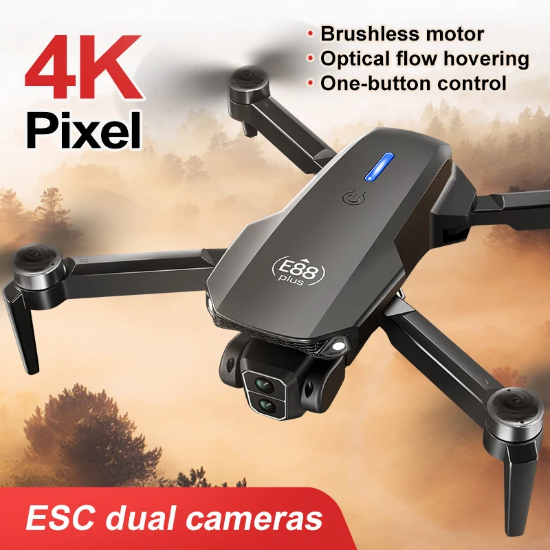 Новый дрон для квадрокоптера E – обзор и цена Drone Gimbal Brushless