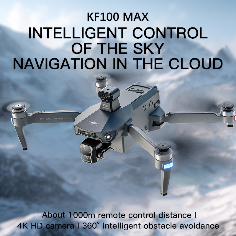 KF100 MAX GPS Дрон 4K Камера 3 – обзор и цена Drone Gimbal Brushless