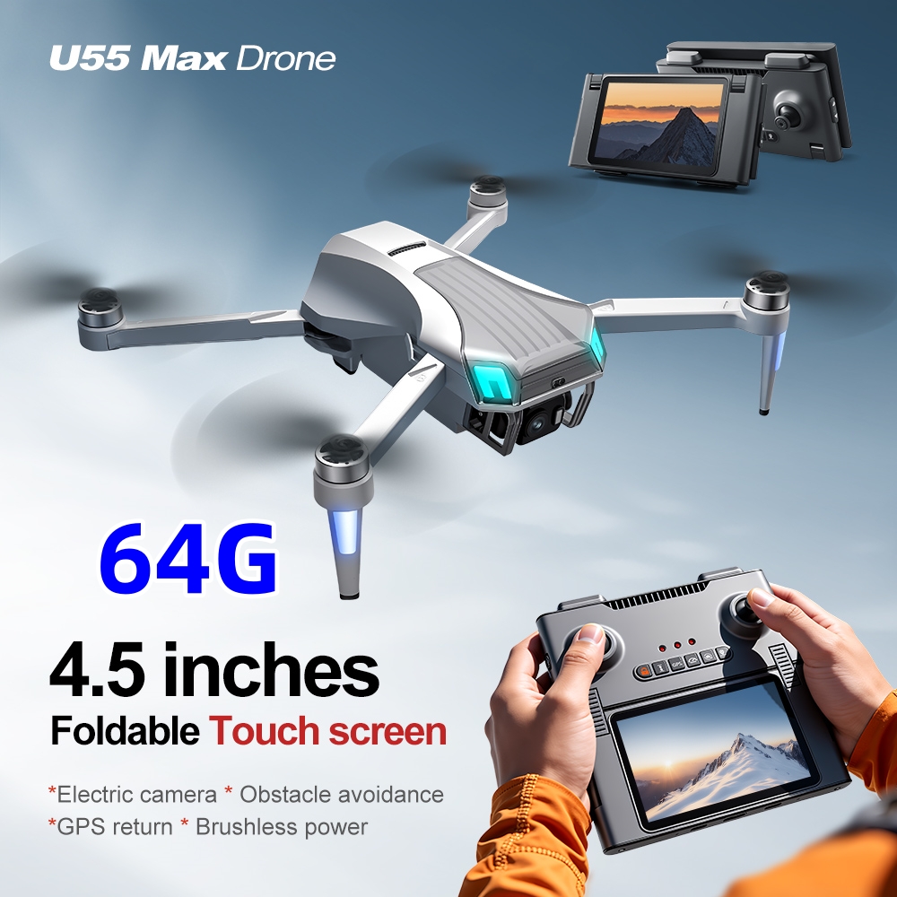 NCZOBOE U55 — профессиональный – обзор и цена Drone Gimbal 2 Axis