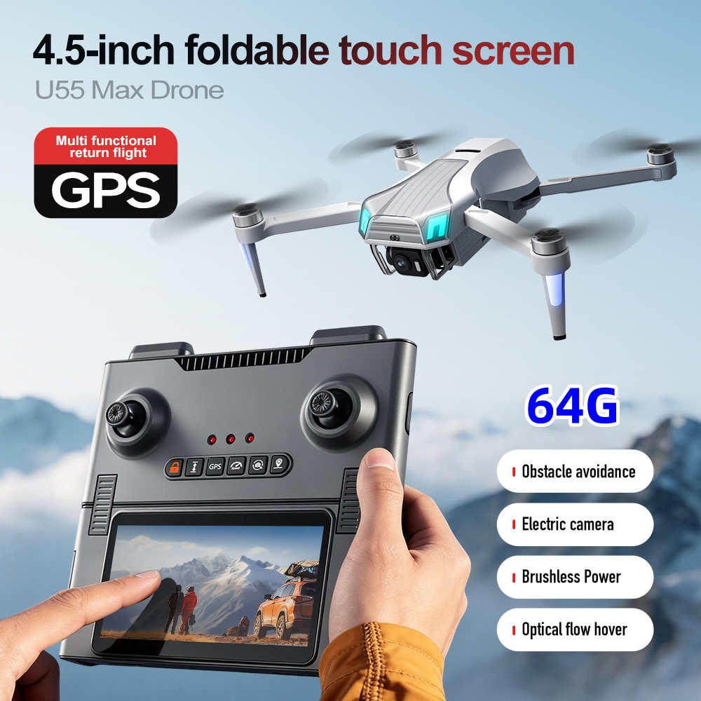 NCZOBOE U55 — профессиональный – обзор и цена Drone Gimbal 2 Axis